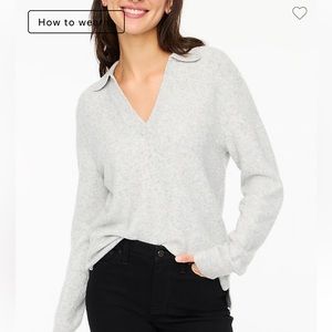 J. Crew Factory - Sweater-polo in extra-soft yarn